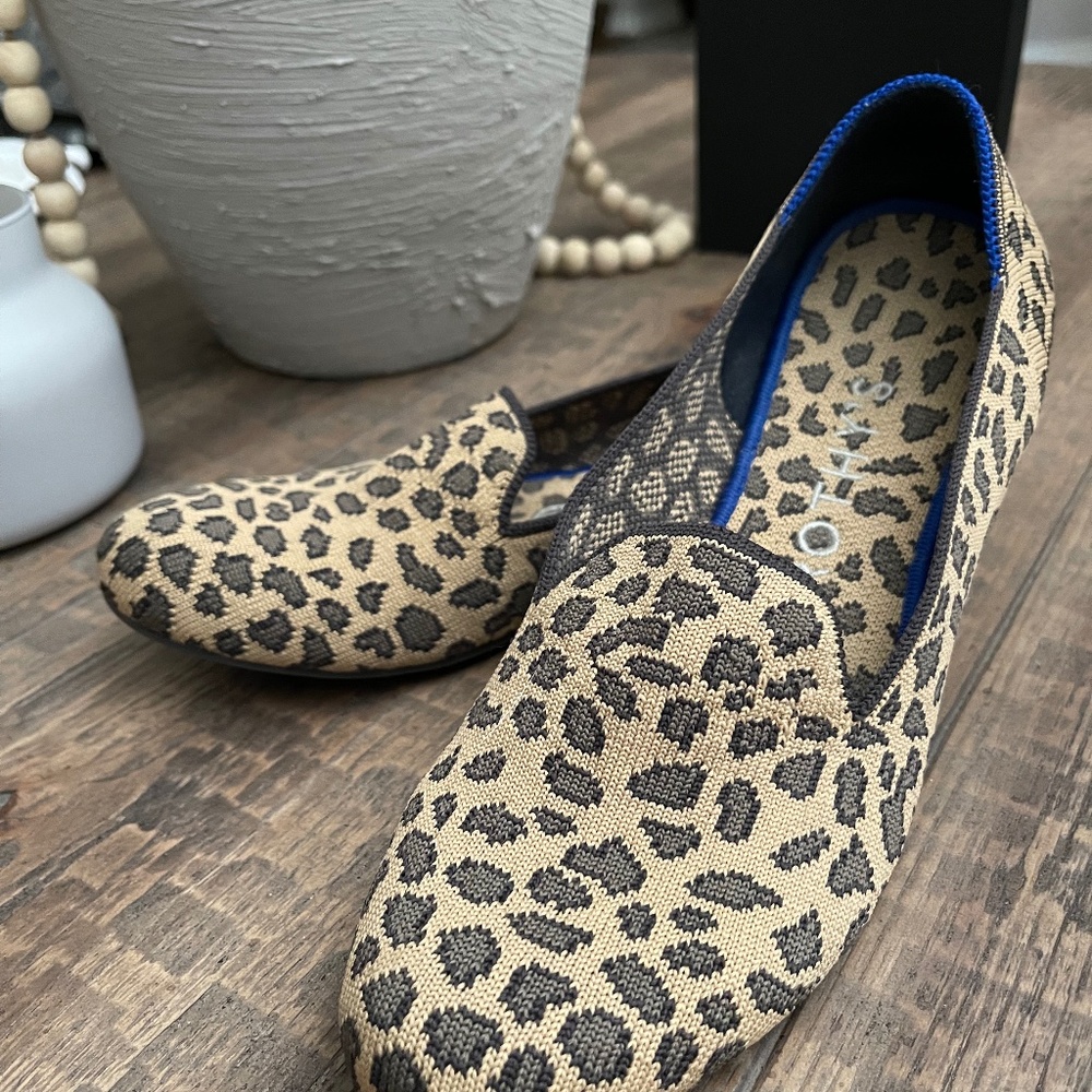Rothy's Leopard Print Loafer